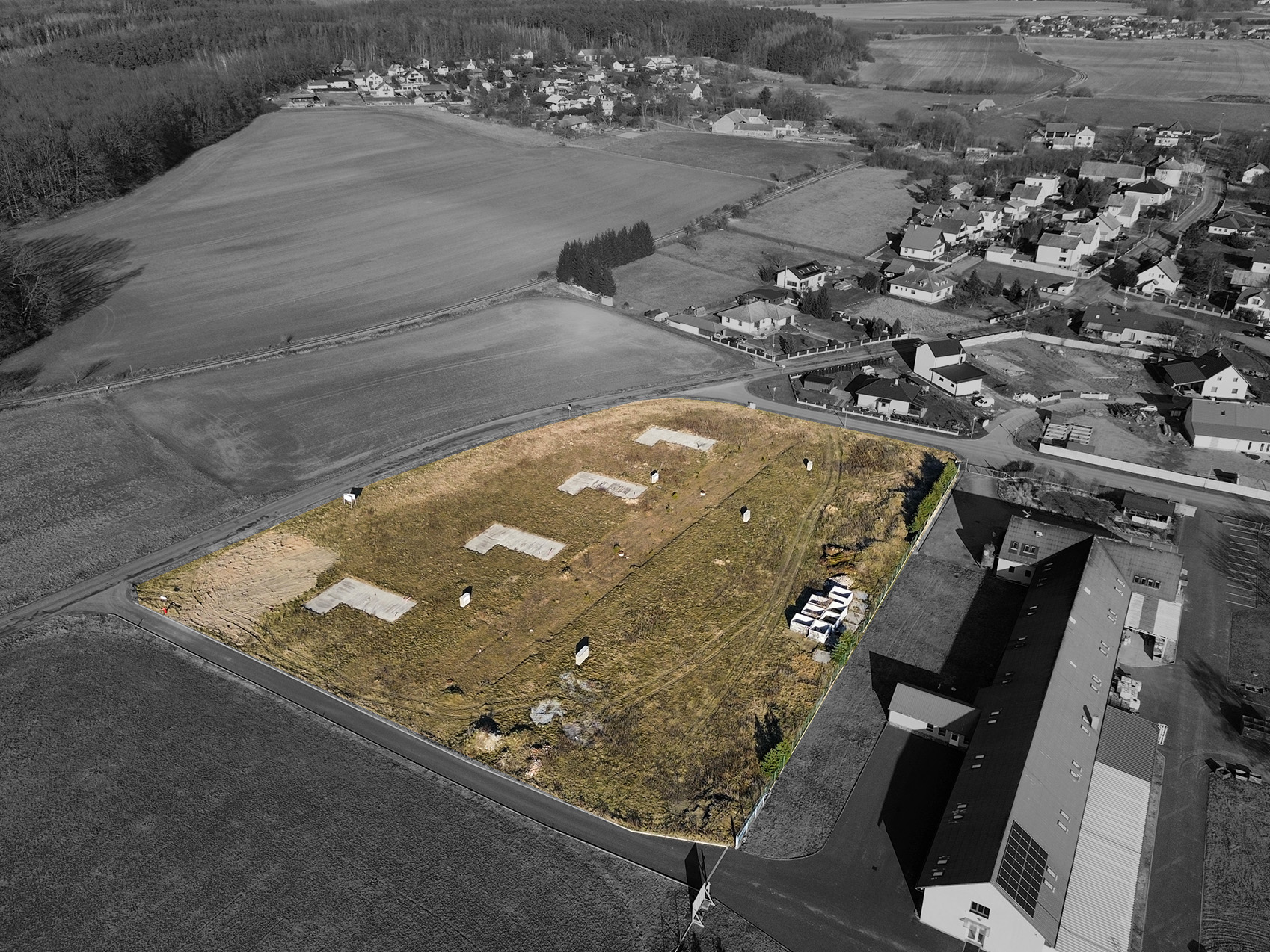 Soubor stavebních pozemků - Bechov