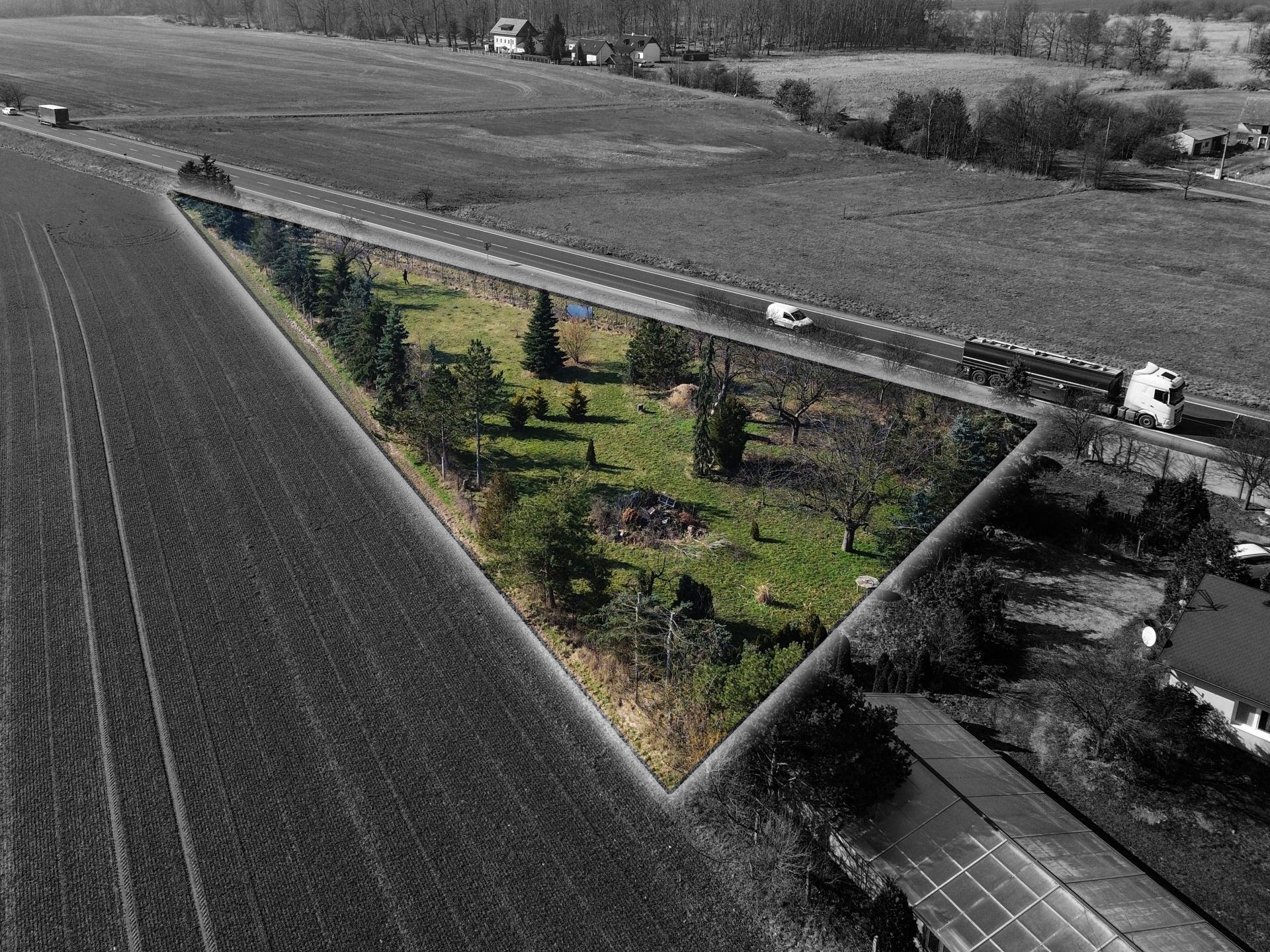 Pozemek - Obrubce (Pronájem)